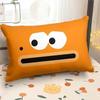 Funny Emoji Pillow, Rectangular Pillowcase, Home Sofa Decorative Pillow, Dormitory Bed Pillow Gift