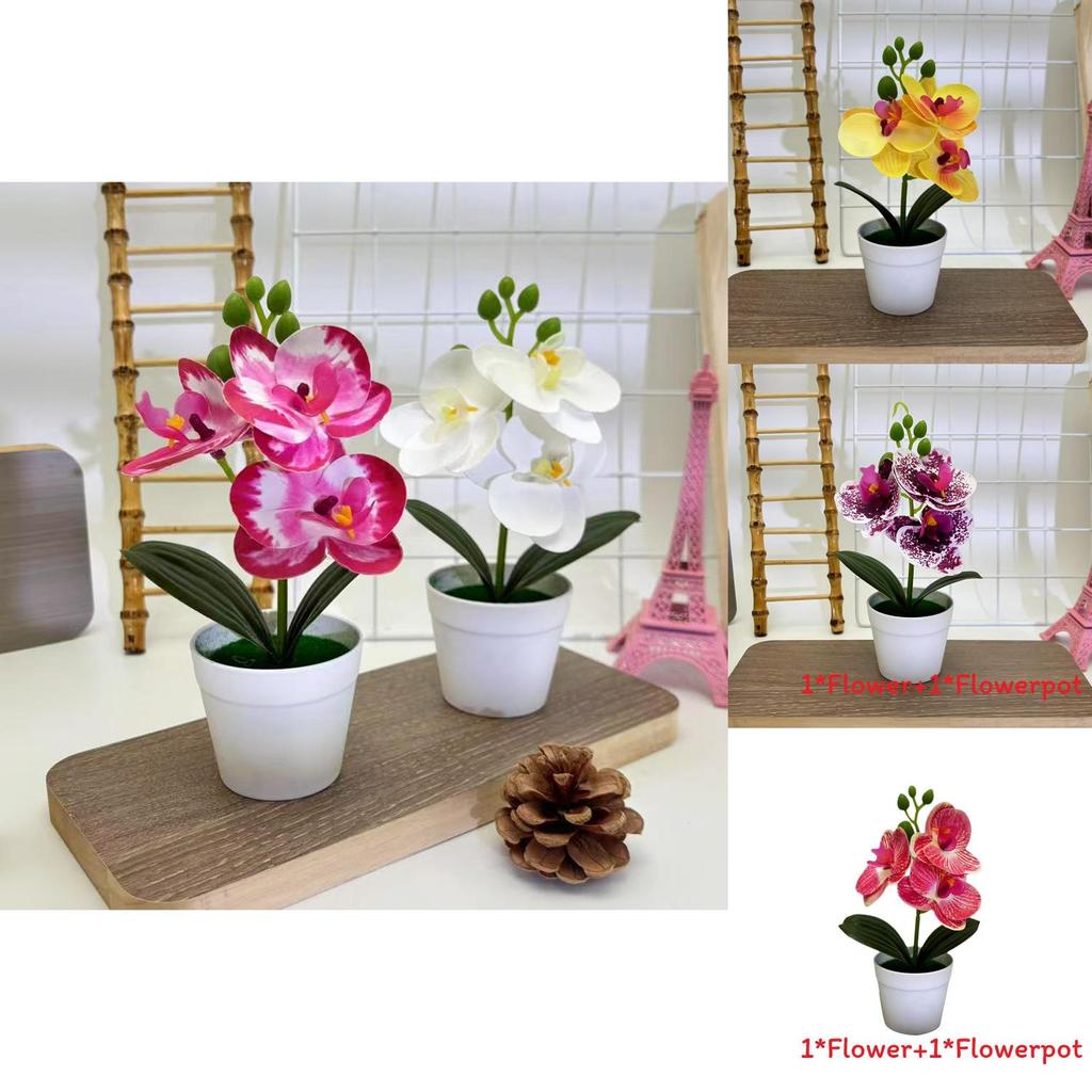 Butterfly Orchid Replica Flower Arrangement For Outdoor Celebrations And Photography Props