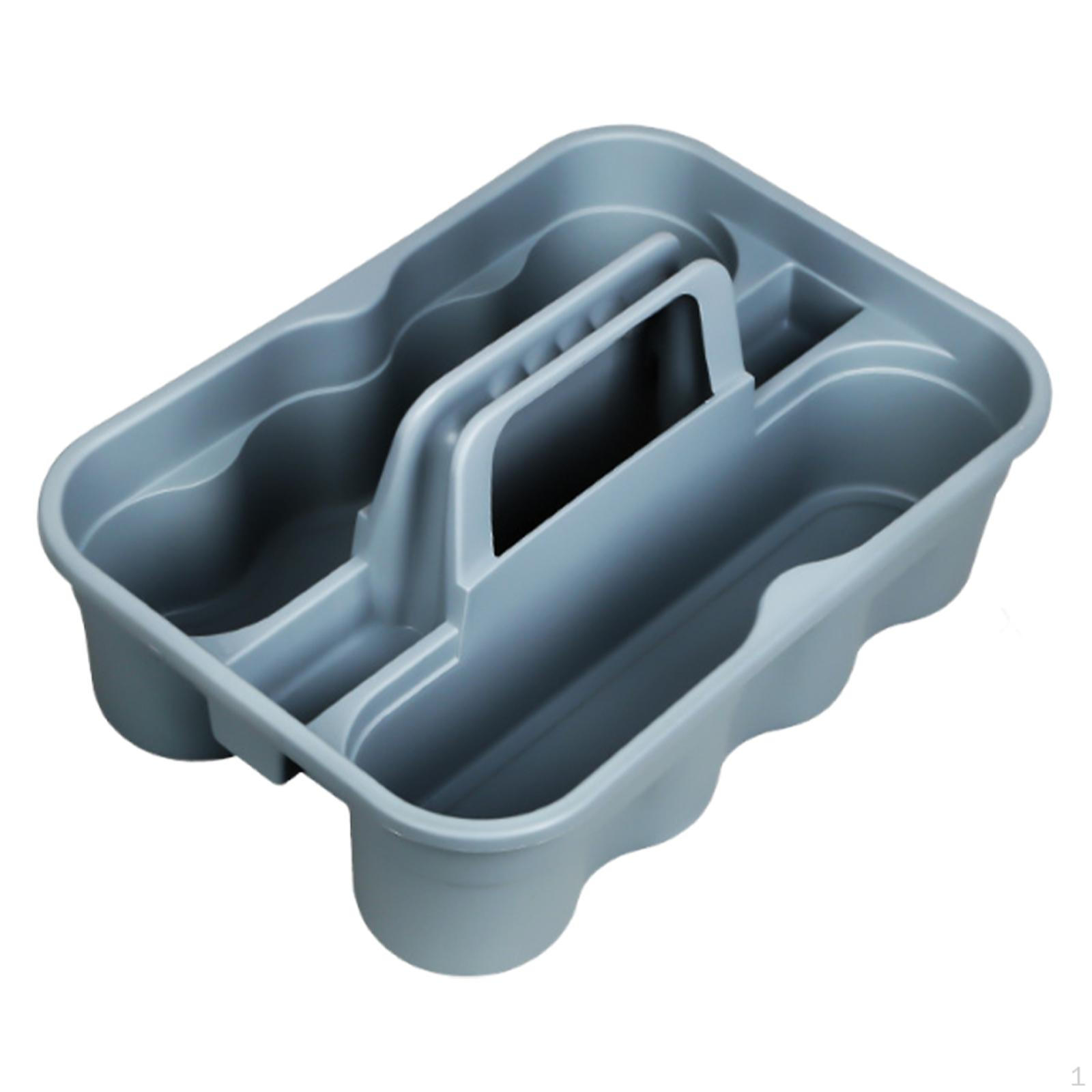 

Корзина для хранения чистящих принадлежностей, Практичное ведро для переноски синий