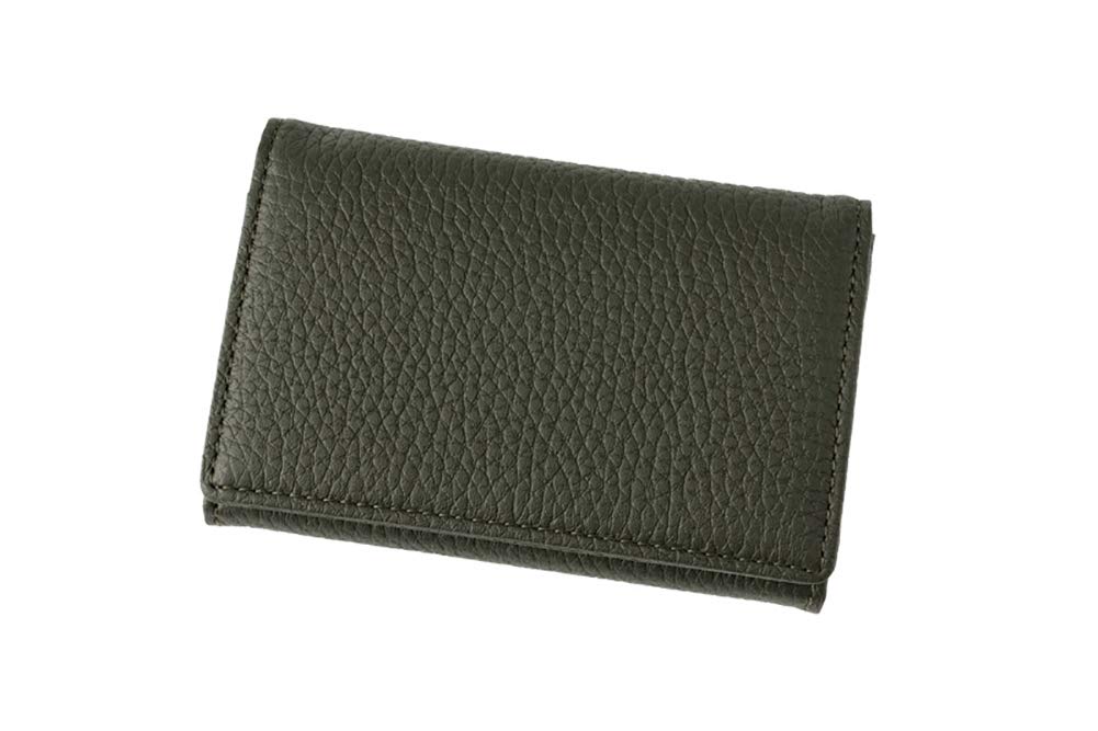 

Фінський Лось Візитниця Sasamachi W Чохол для карток Шкіра Подарунок на день Подарунок День народження Хлопець Хакі x Чорний 6874 [Cypris] Батьків Чоловічий