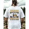 Men'S Black T-Shirt Forklift Operator Graphic Print With German Text And Forklift Design For Work And Casual Wear, PLUS SIZE