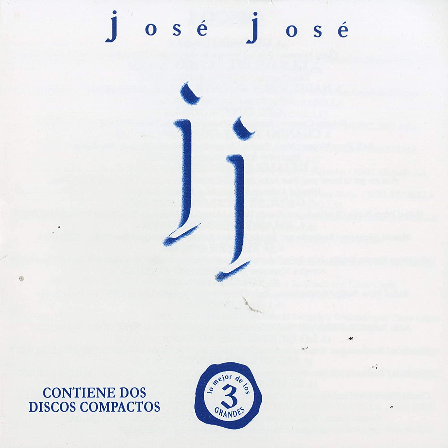 

CD JOSE JOSE - Mejor De Los 3 Grandes Japan Latin Used