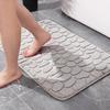 Bathroom Mat Bath Non-slip Carpets In Wash Basin Bathtub Side Floor Rug Shower Room Doormat Memory Foam 3D Pad