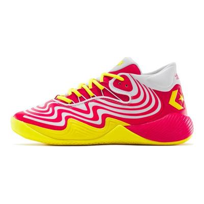 All Star BB Shift CX Modne Wszechstronne Antypoślizgowe Trwałe Buty do Koszykówki Mid-Top Unisex sneaker Czerwony Żółty A14920C