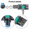 Luftmengenregler 5W Geschwindigkeitsregler USB Lüfterdrehzahlregler