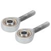 2Pcs Joint Bearing Male Left Threaded Assembly SelfLubricating Rod End Hardware SAL6TK