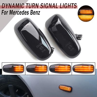 For Mercedes BENZ Side Marker Turn Signal Indicator Led Dynamic Light Sequential Blinker W202 W210 W208 R170 Vito W638
