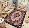 Ethnic Style Carpet Persian American Retro Living Room Sofa Coffee Table Carpet Household Bedroom Bedside Carpet Mat