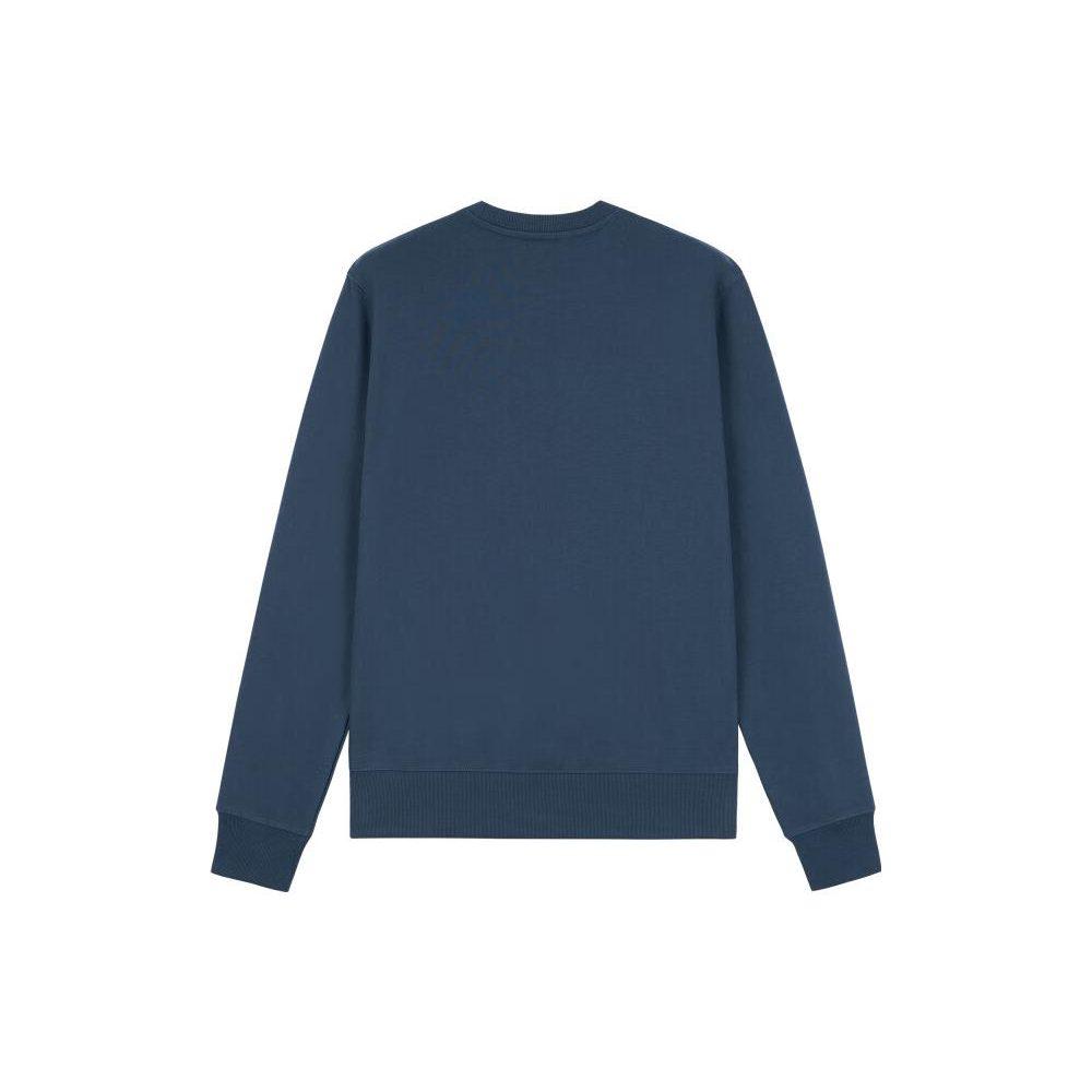 New Balance Sweatshirts Men's Marine Blue Crew Neck Moderate Regular MT33535-NNY