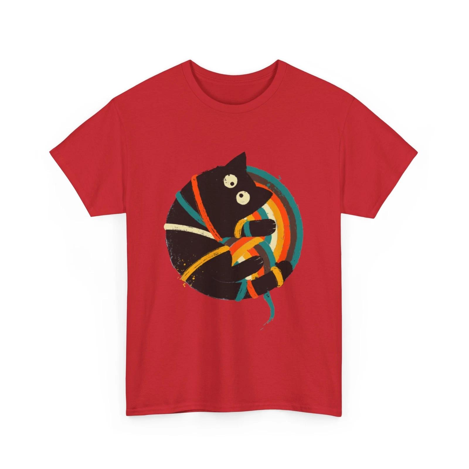 Yin Yang Cat Shirt | Cat T shirt | Funny Black Cat Shirt Women & Men | Yin Yang 3XL