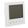 Smart Electric Heating Thermostat 16A Programmable Digital Temperature Controller with LCD Touchscreen Display