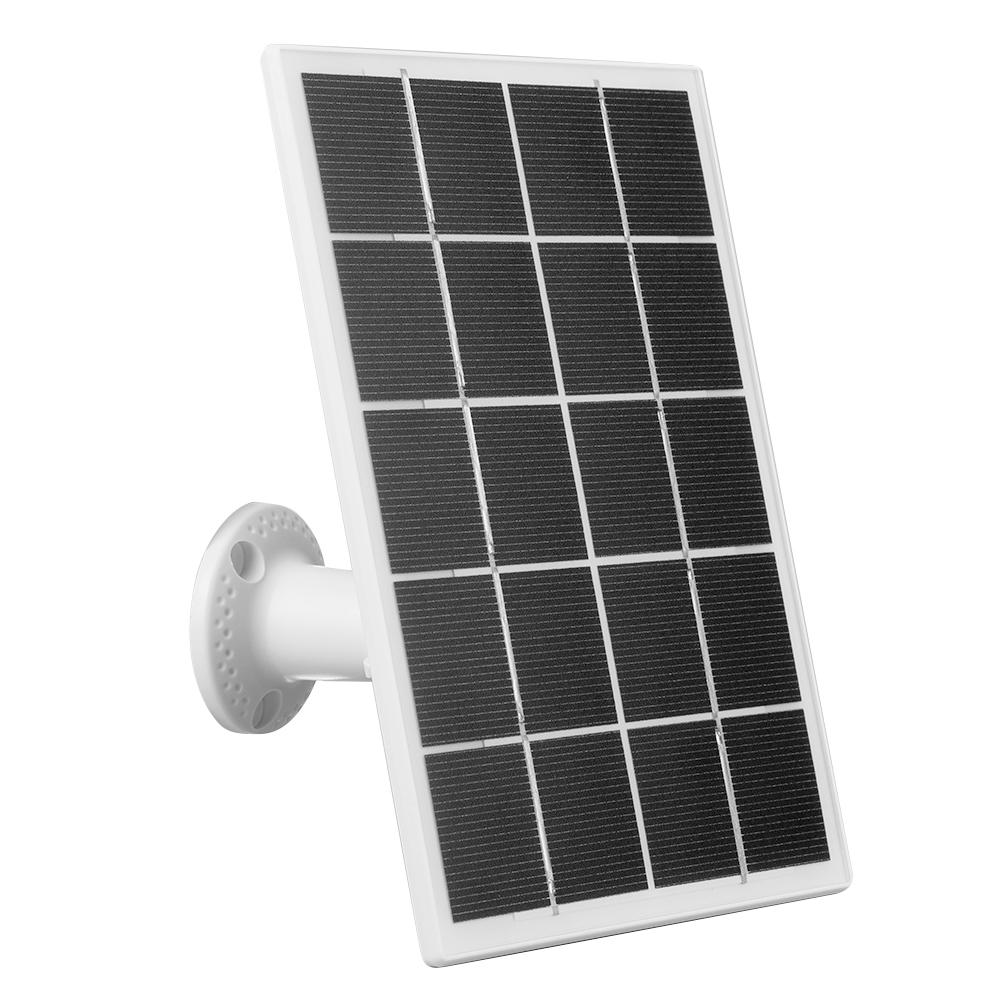 10W Solar Panel for Ring Camera Waterproof Solar Panel Kit 360° Adjustable Wall Mount for Ring Stick Up Cam and Spotlight Cam
