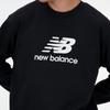New Balance Stacked Logo Crew Sweatshirt Größe XL Herren (MT41500) Schwarz,