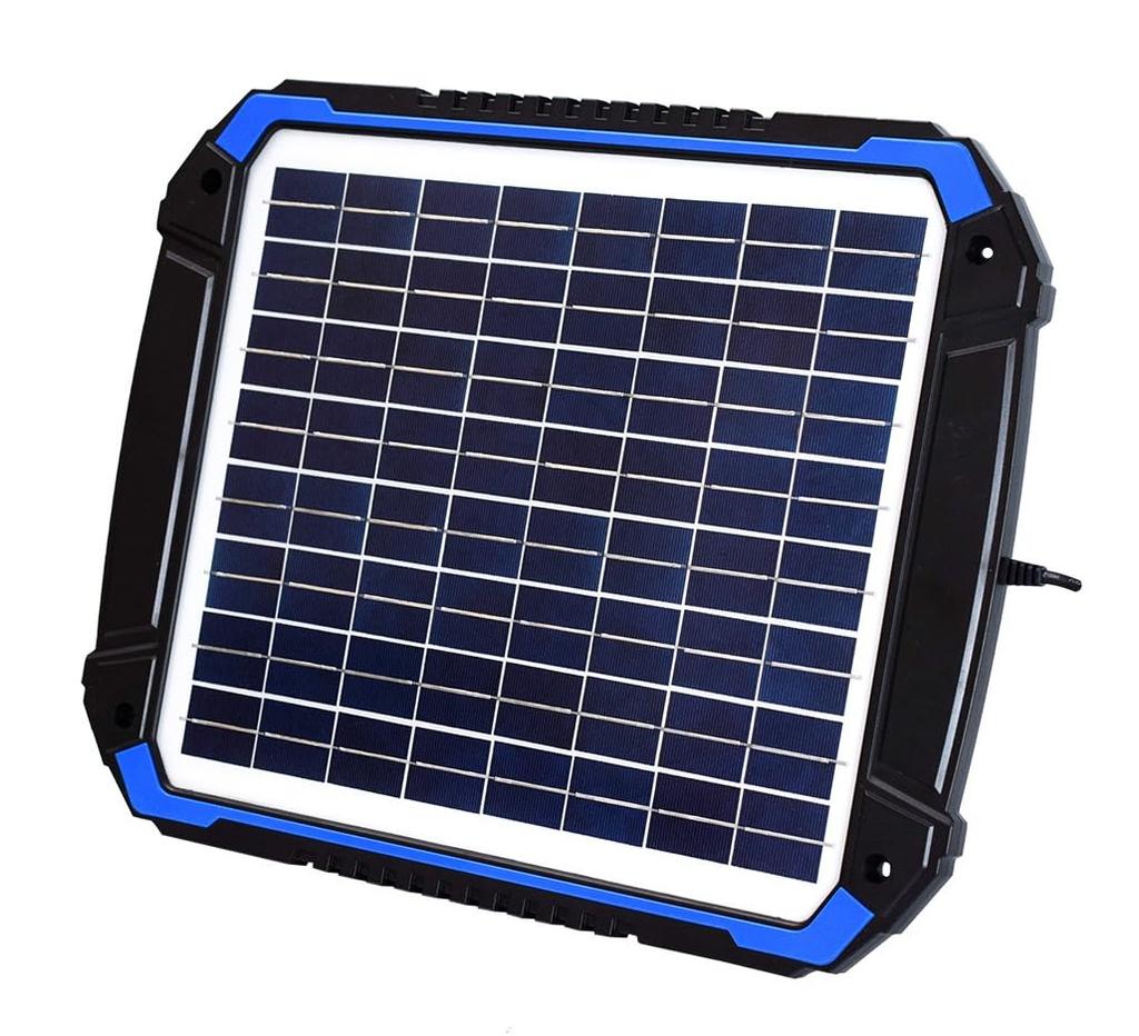 CLEZEED 375mA Solar Charger for 24V Waterproof and SC-375F Vehicles, Salt-Resistant