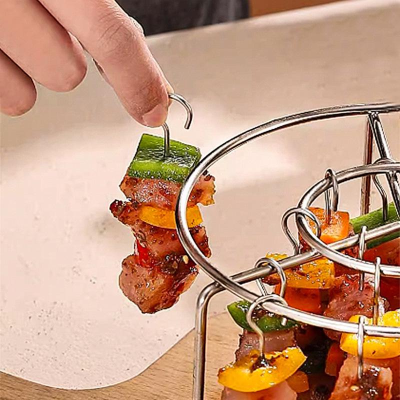 Stainless Steel BBQ Skewers for Air Fryer & Oven