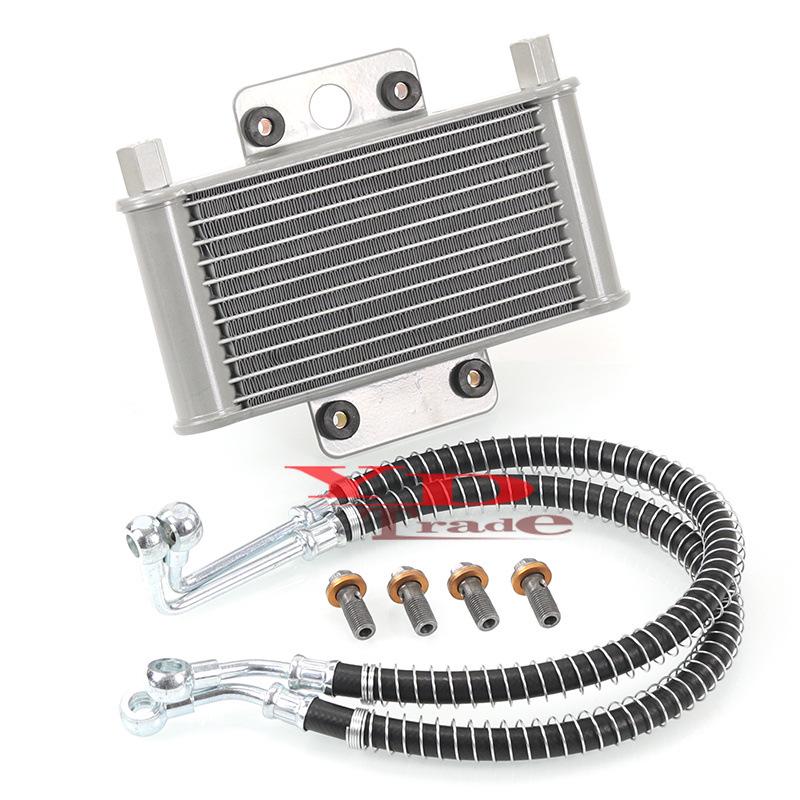 GY6 ATV Beach Car Off-road Motorcycle Radiator & Oil Cooler for 150-250cc
