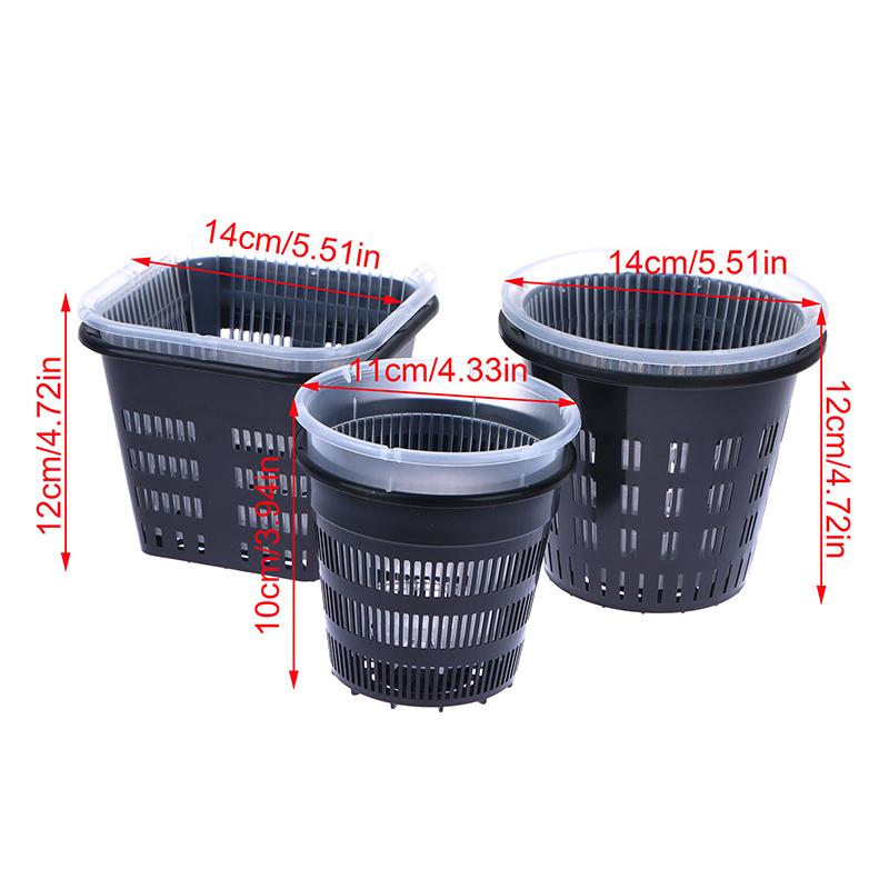 11Cm 14Cm Butterfly Orchid Special Flower Pot With Side Hole Net Cup Pot Plant Flower Pot Basket Plastic Breathable Container