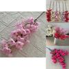 Faux Cherry Blossom Flowers For Wedding Party Backdrop Setup