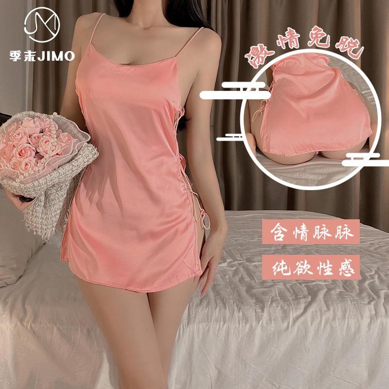 Sex Underwear New Sexy Side Split Strap Suspender Pure Desire Advanced Cross Hollow Open File