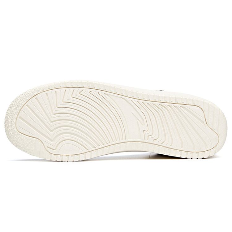 Anta High-Top Non-Slip Wear-Resistant Skate Shoes Men Sneakers White Purple Yellow 912228010-11