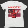 MINISTRY INDUSTRIAL METAL ROCK T-SHIRT Unisex S-3XL