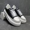 Fashion Spring Autumn Cowhide Platform Sneakers Men Designer Soft-soled Light Men's Board Shoes Fashion Luxury Sports Zapatos De Hombre