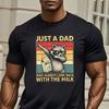 Grappig Gewoon Een Papa T-shirt Voor Mannen Vaderdag Cadeau Voor Papa T-shirt Casual Korte Mouw Ronde Hals Top Tee