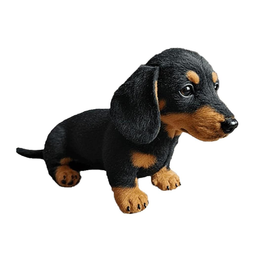 Dachshund Sleeping Pillow Skin-Friendly Plush Pillow for Emotional Support Figure Doll for Children Kids Boys Girls Room Decor