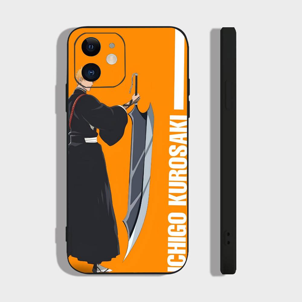 

Anime BLEACH Kurosaki Ichigo For Iphone 17 Air 16 Pro Max 15 14 13 Full Cover Anti-Shock MagSafe Cover IPHONE 11