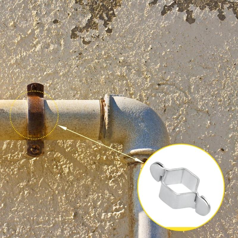 5Pcs Stainless Steel Hex Wrench Portable Detachable Hex Spanner Gold/Silver Faucet Wrench Inlet Hose Installation