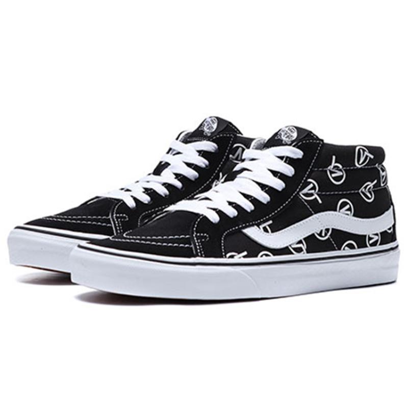 Vans SK8 Mid Logo 'Black White' Vans VN0A391F2C7