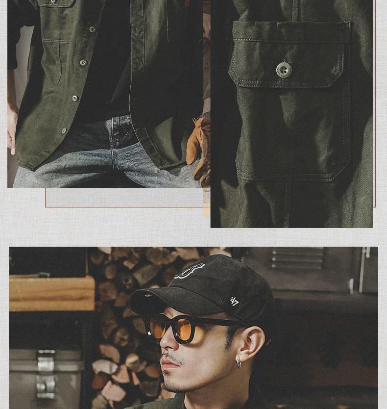 Herren Retro Schweres Arbeitshemd: Langärmige Jagdjacke im Oversize-Schnitt mit Samtfutter, Herbstlicher Coach-Stil.