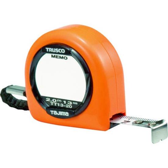 TRUSCO Convex Tape with Memo Free 13mm x 10 Plate, Type, Width, 2.0m, TT13-20 (Case Sold)
