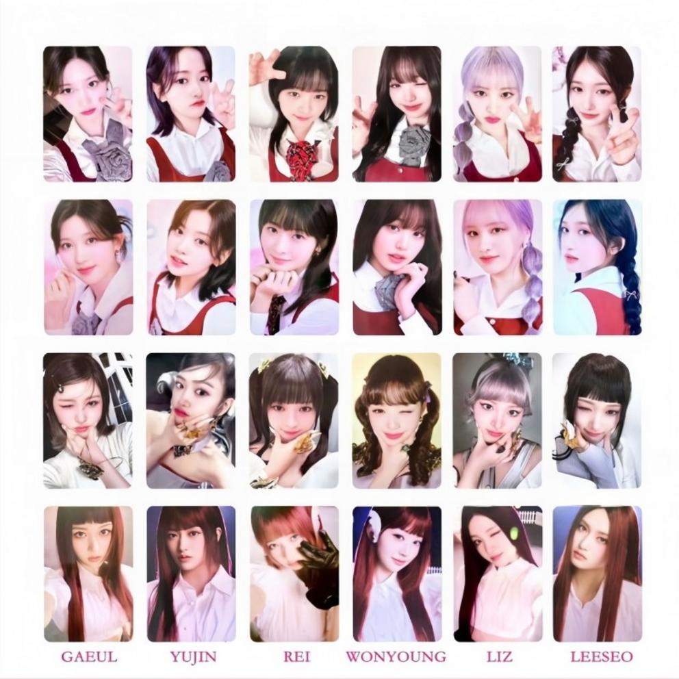 Ive Switch Minini Line Friends Photocard 1 Pack (3 Sheets) Unopened (Domestic Shipping)