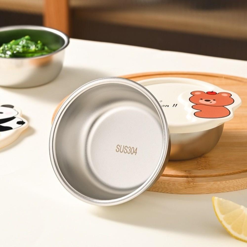 304 Stainless Steel Storage Containers Easy Clean Dipping Dish Portable Sauce Cup  Food Storage