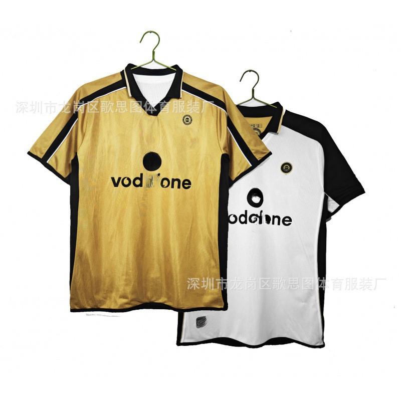 Retro Football Jersey Men Vintage Soccer Shirt Sports Training Top