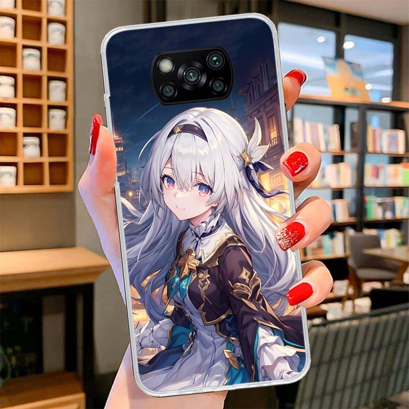 Honkai Star Rail Firefly Cover Phone Case For Xiaomi Poco F7 Ultra X7 X6 X5 Pro M7 Redmi 15C 15 13C 13 12C 12 10C 10 9A 9C 9T 9