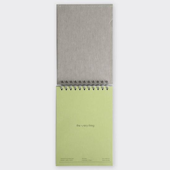 Kleine Schreibwaren Sehr Dünner Notizblock Tragbar (2 Typen, wählen Sie 1), eine beliebte Redewendung in Korea