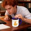 Novelty Coffee Mugs 350ml Chicken Desk Decor Water Coffee Cups Novelty Mugs For Women Birthday Christmas Home Office School Dorm