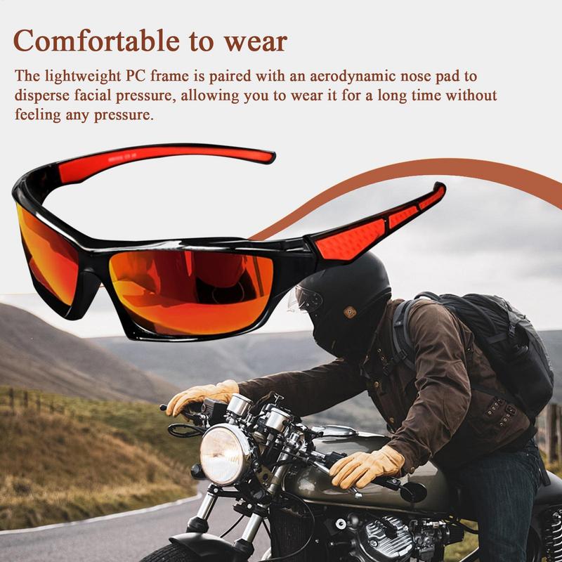 Men's Polarized Sunglasses Comprehensive Protection Sun Glasses Comfortable Fashion Shades Outdoor Sports Eyewear for Driving