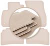 PREMIUM Beige Floor Mats For: Opel Insignia B Liftback, Sedan, Station Wagon, Sports Tourer 2017-