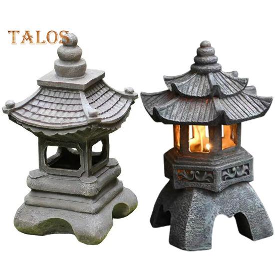 Statua da giardino a pagoda solare Lanterna in resina Scultura a pagoda solare Decorazione da paesaggio zen Ornamento da esterno per cortile Patio Prato – acquista a prezzi convenienti sul marketplace