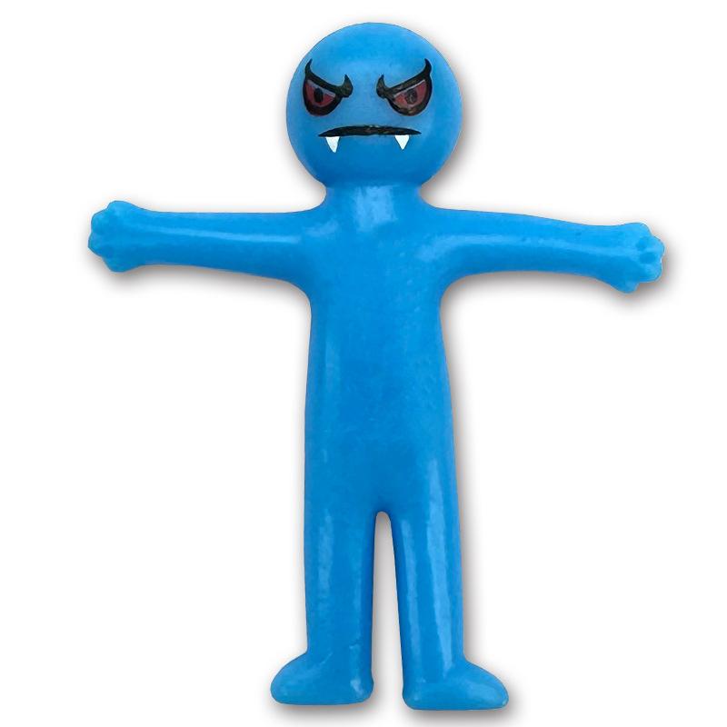 

Хэллоуин Миньон Ужасное Лицо Моти Сквш Игрушки Снятие Стресса Веселая Фигурка синий