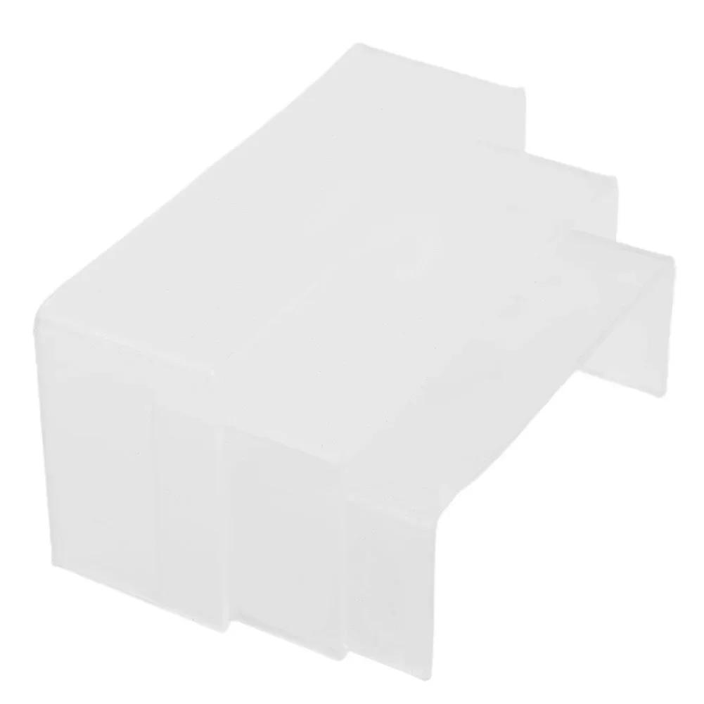 Shelf Display Stand Crafts Display Transparent Trophies 3 Tier 6pcs Awards Collectibles Rectangle Risers Stands