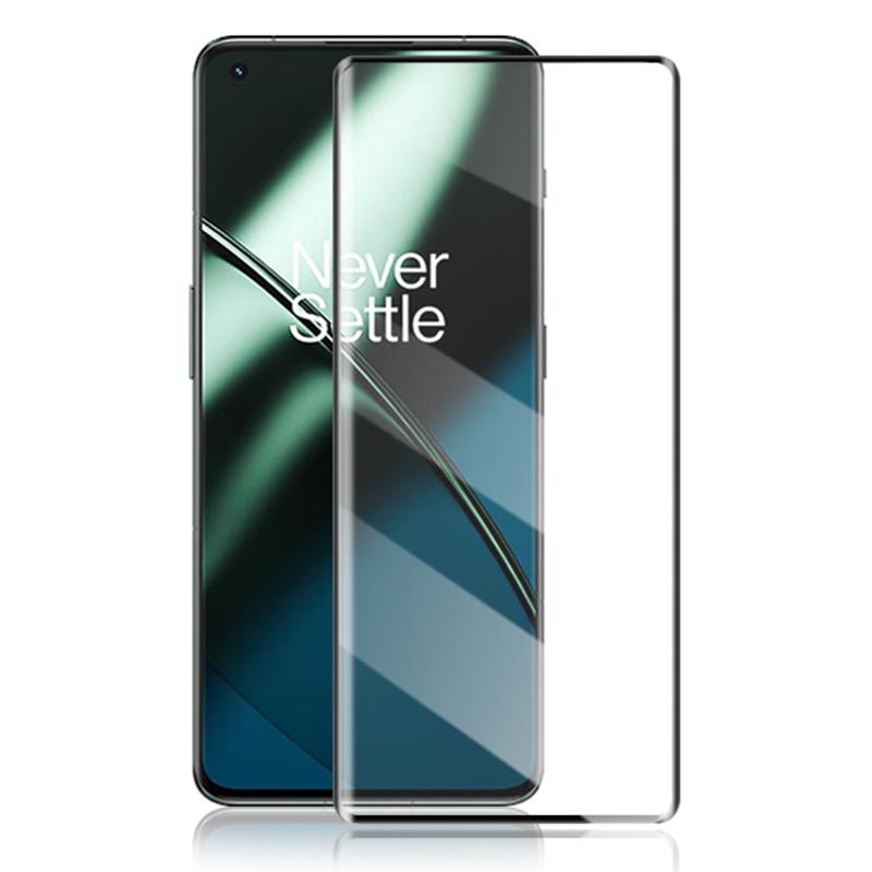 

AMORUS Для OnePlus 11 5G/9 Pro/10 Pro/Oppo Find X3 Pro/Find X5 Pro Захисне скло з шовкографією 3D вигнуте повністю клейке повне покриття Type A