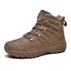 Autumn and winter outdoor men's mountaineering sneakers large size men's boots lace-up men's shoes military boots platform combat boots
