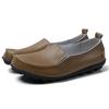 Fashion Women Flats Genuine Leather Ballerina Nurse Shoes Moccasins Women's Loafers Flats Slip On Silver Shoes For Women Soft Ballerinas