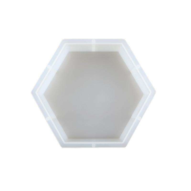 Groß Medium Klein Harzform Upgrade Sechseckige Silikonform zum Konservieren von Blumen DIY Hochzeits- Valentinstagsgeschenke