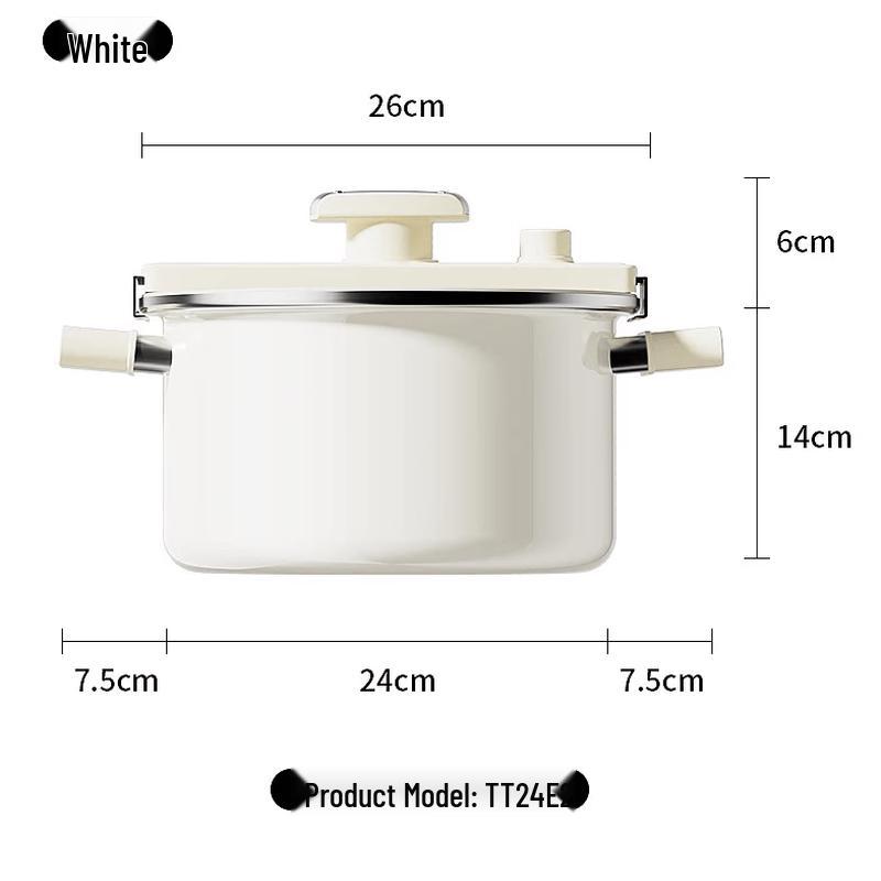 Sanhe 8-Layer Safety Enamel Pot