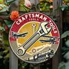 Vintage Metal Wall Art Tool Sign Industrial Home Decor